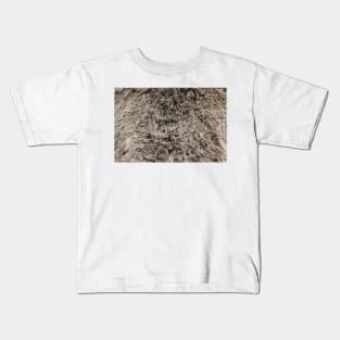 Faux Fur Texture Kids T-Shirt